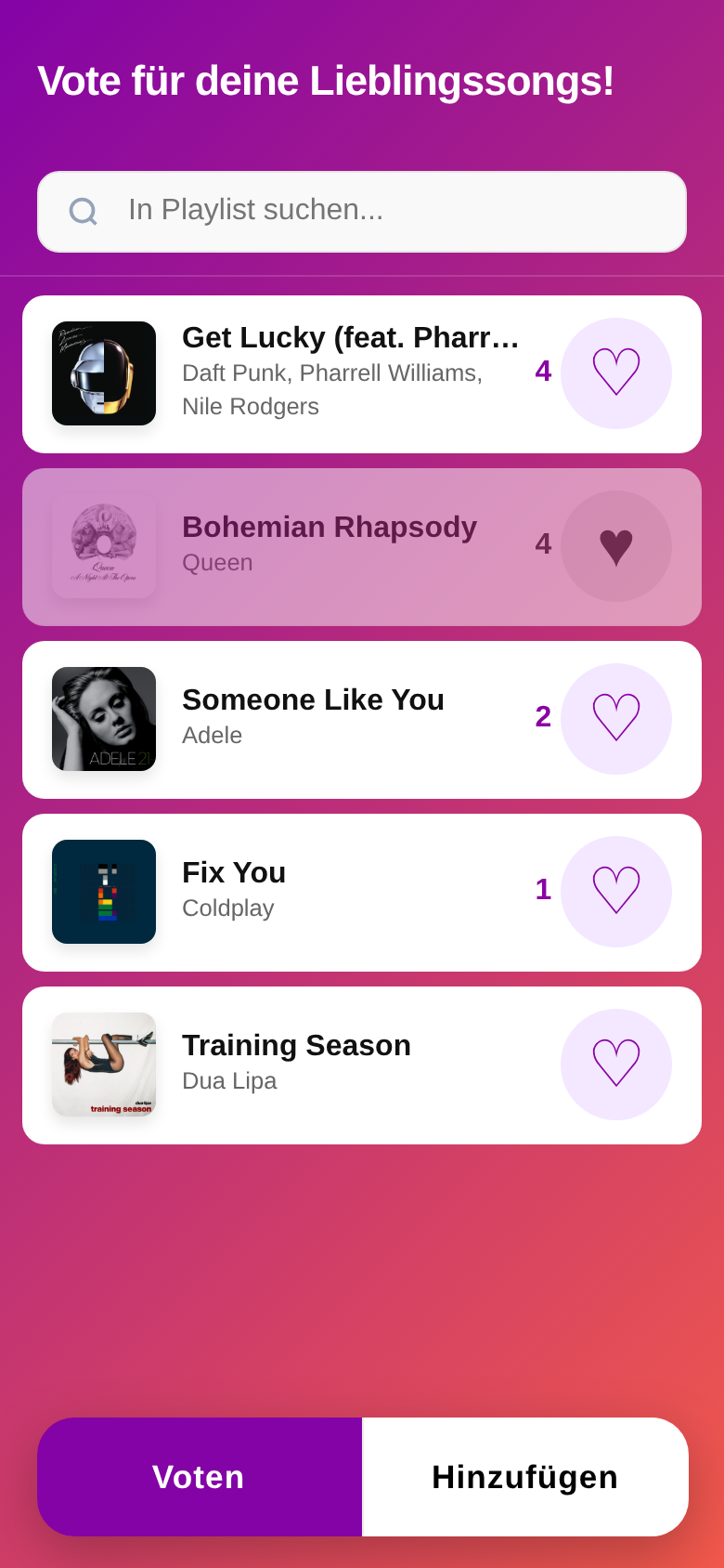 Screenshot Voten